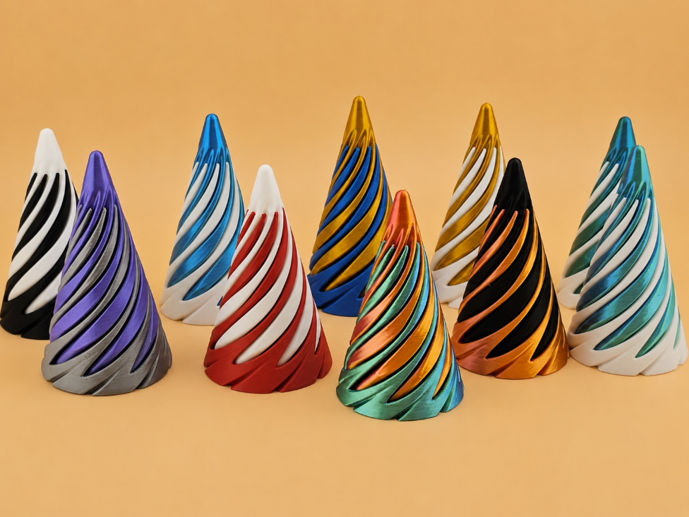 Spiral Fidget Cone